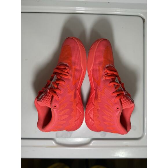 Puma MB.01 LaMelo Ball Red Breast Cancer Awareness Basketball Shoes 6.5 US - Picture 3 of 16